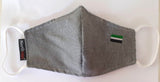 Mascarilla COE06 Bandera de Extremadura Lavable y Reutilizable 65%Algodón, 35% Polyester,Pack 5