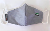 Mascarilla COE10 Bandera de Extremadura Lavable y Reutilizable 65%Algodón, 35% Polyester,Pack 5