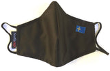 Mascarilla con bandera de Asturias Lavable y Reutilizable 100% Poliester, Pack 5