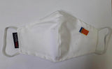 Mascarilla Blanca Bandera Comunidade Valenciana Lavable y Reutilizable 100% Algodón,Pack 5