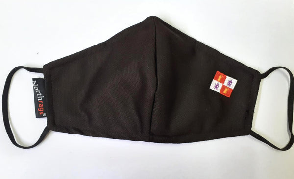 Mascarilla con bandera de Castilla y Léon Lavable y Reutilizable 100% Poliester, Pack 5